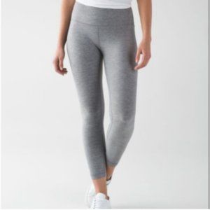 Lululemon Grey Cropped Leggings